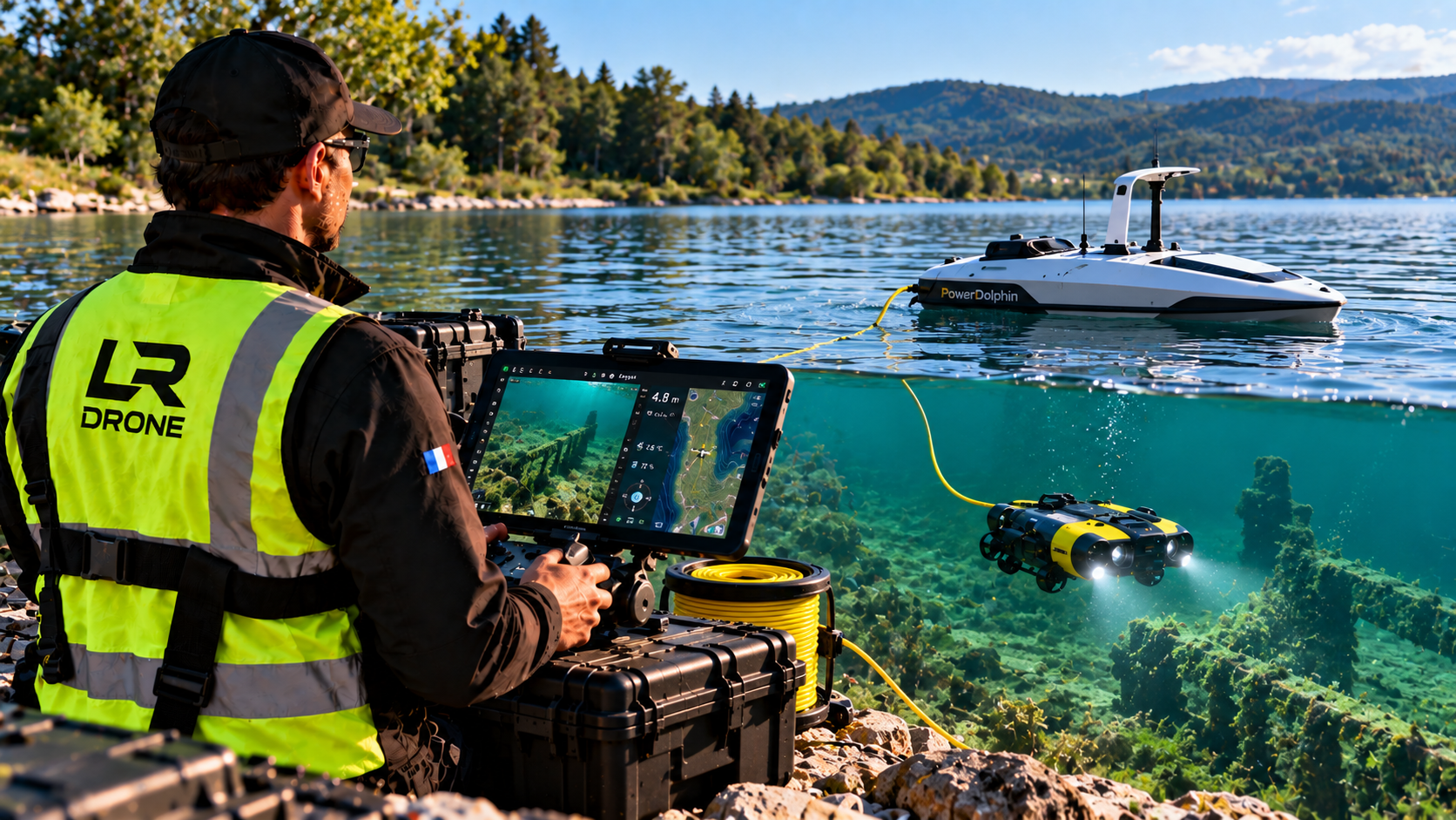 Drone nautique et sous-marin